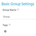 Basic Group Settings